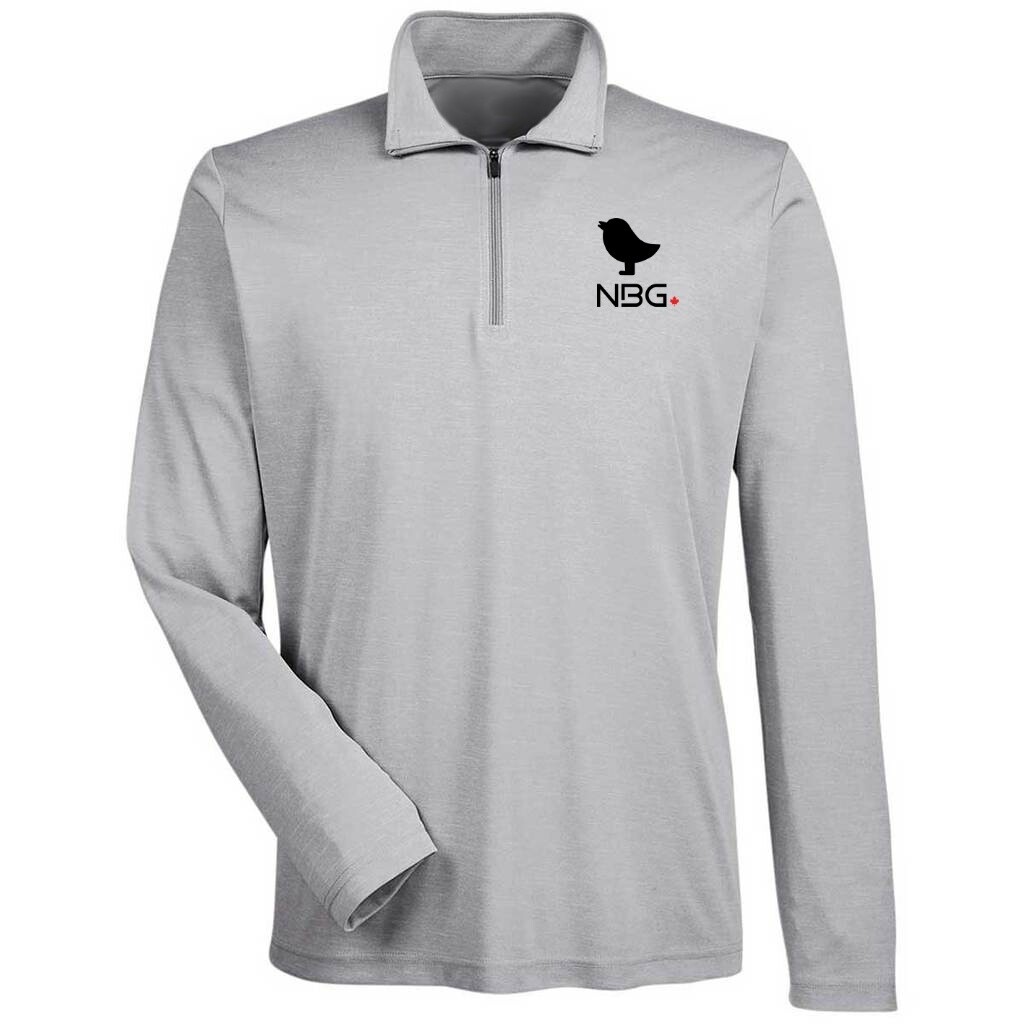 *NEW* Long Sleeve Performance Quarter Zip - Grey