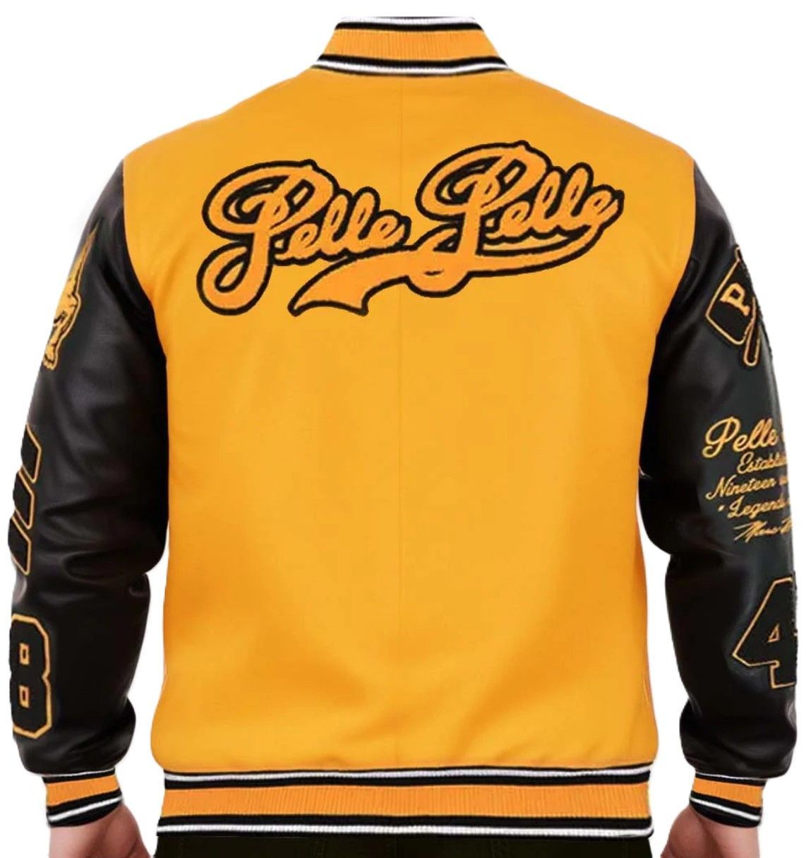 Pelle Black n Yellow MB Jacket
