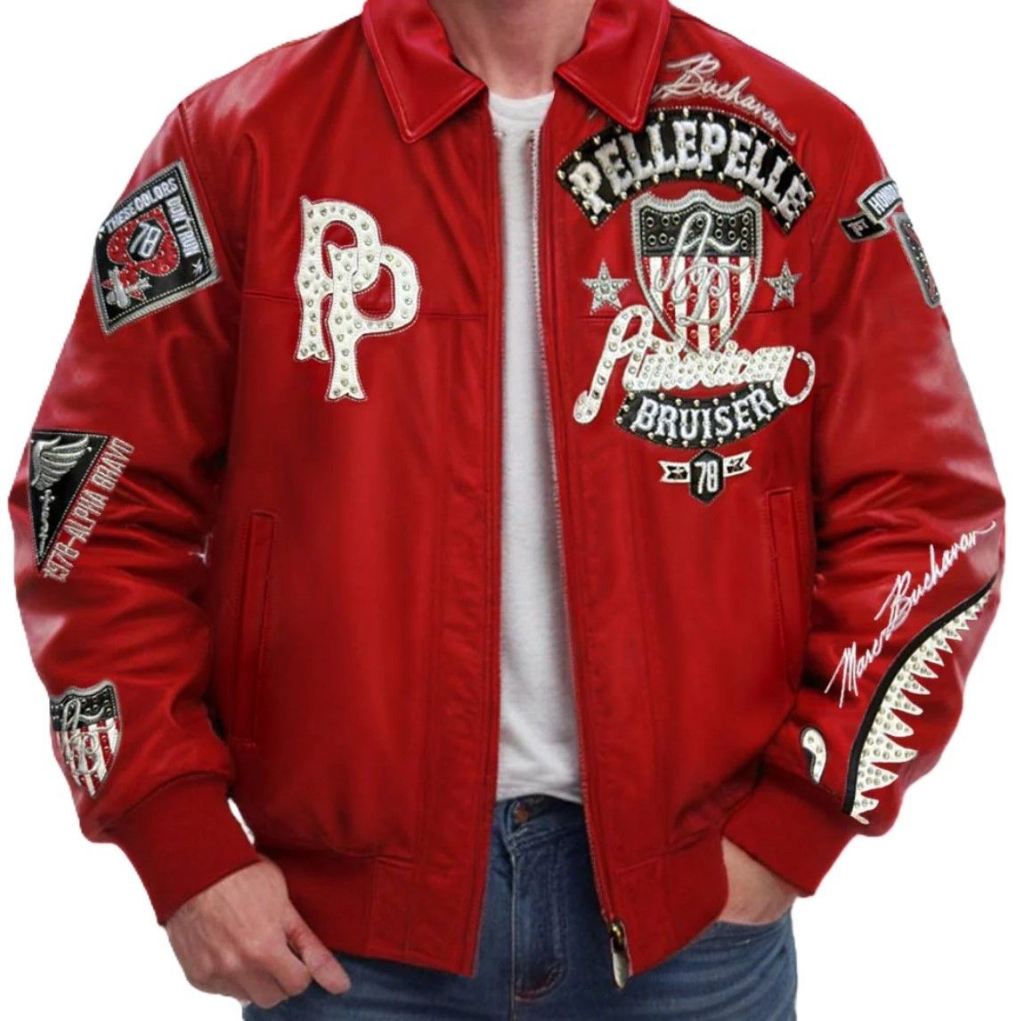 Pelle Pelle Red American Bruiser Pelle Pelle Red American Bruiser