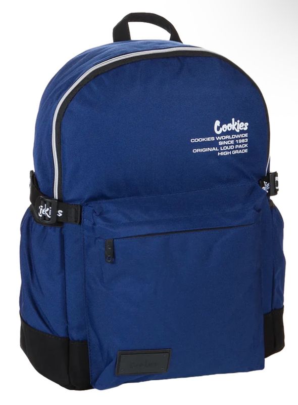 Off The Grid - Navy Blue Smell Proof Backpack Off The Grid - Navy Blue Smell Proof Backpack