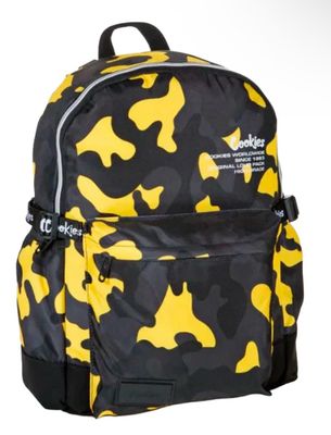 Off The Grid - Yellow Army Fatigue Smell Proof Backpack