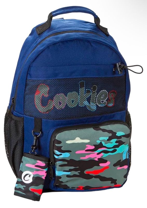 Off The Grid - Blue Escobar Smell Proof Backpack Off The Grid - Blue Escobar Smell Proof Backpack