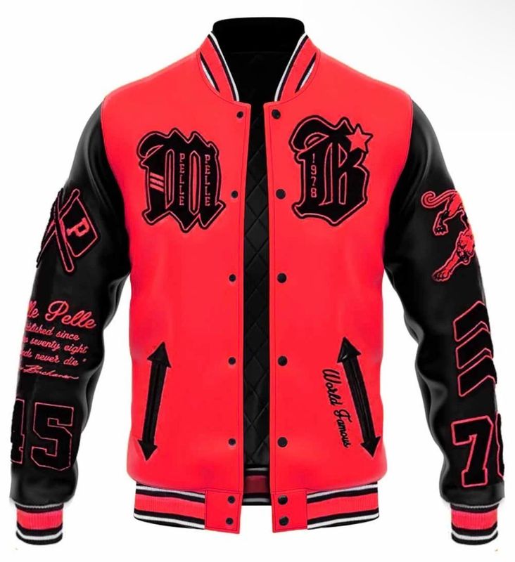 Pelle Pelle Red MB Varsity Pelle Pelle Red MB Varsity