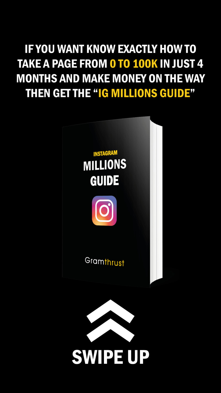 INSTAGRAM MILLIONS GUIDE (GRAMTHRUST)