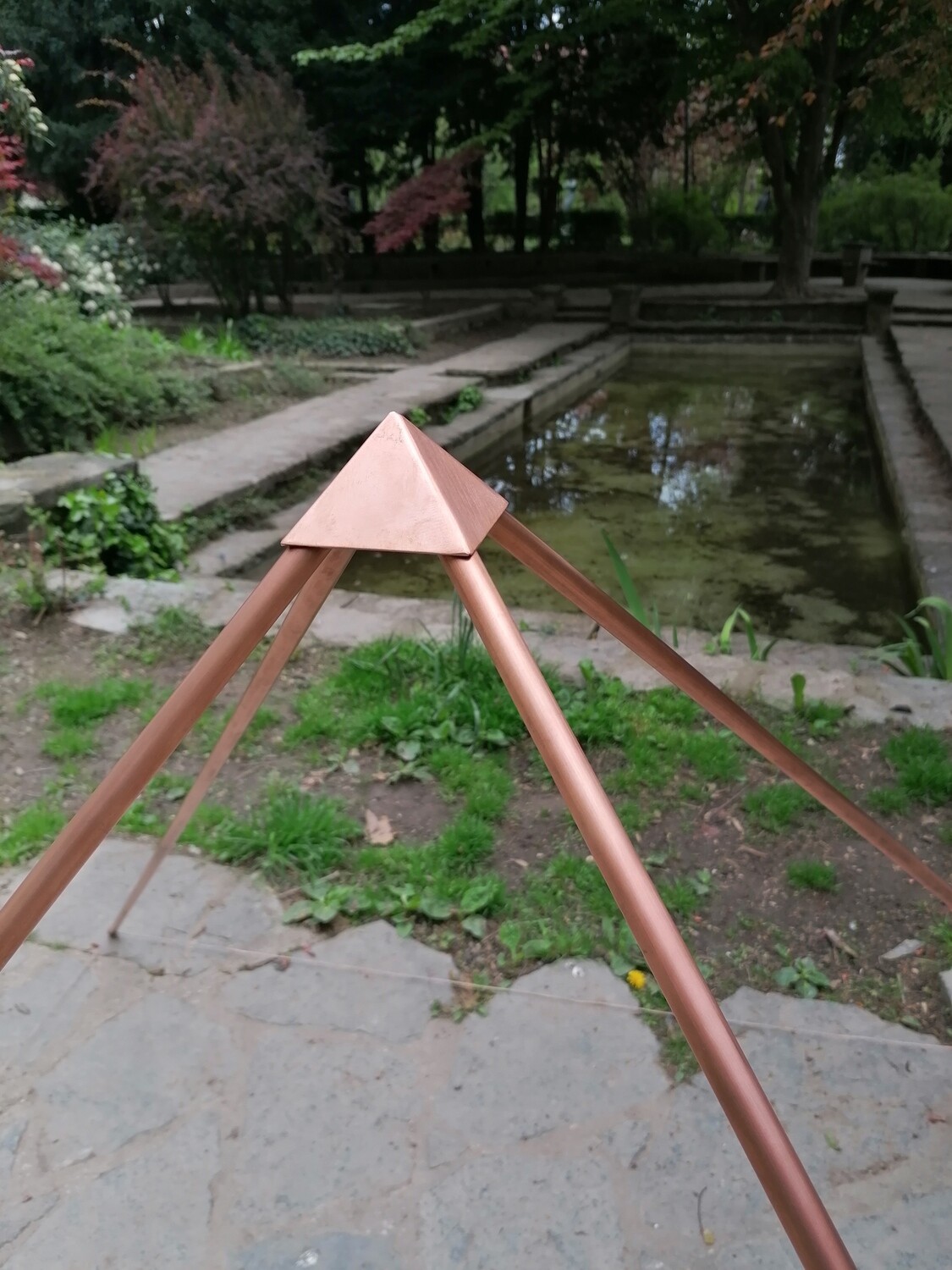 PRIMAL PYRAMID (Giza) - Foldable copper pyramid for meditation, relaxation, healing, massage - SALE 20% OFF