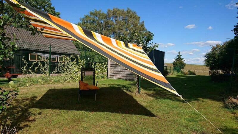 Schaduwdoek, tarp - stripes