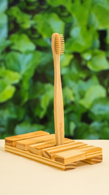 Cepillo de dientes de bambú