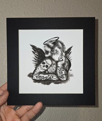 Angel Baby print