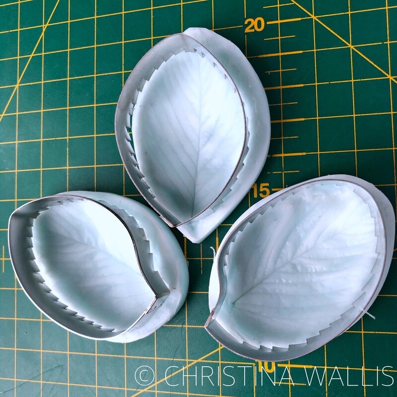 Strawberry Leaf Veiner Set Small  NO CUTTERS