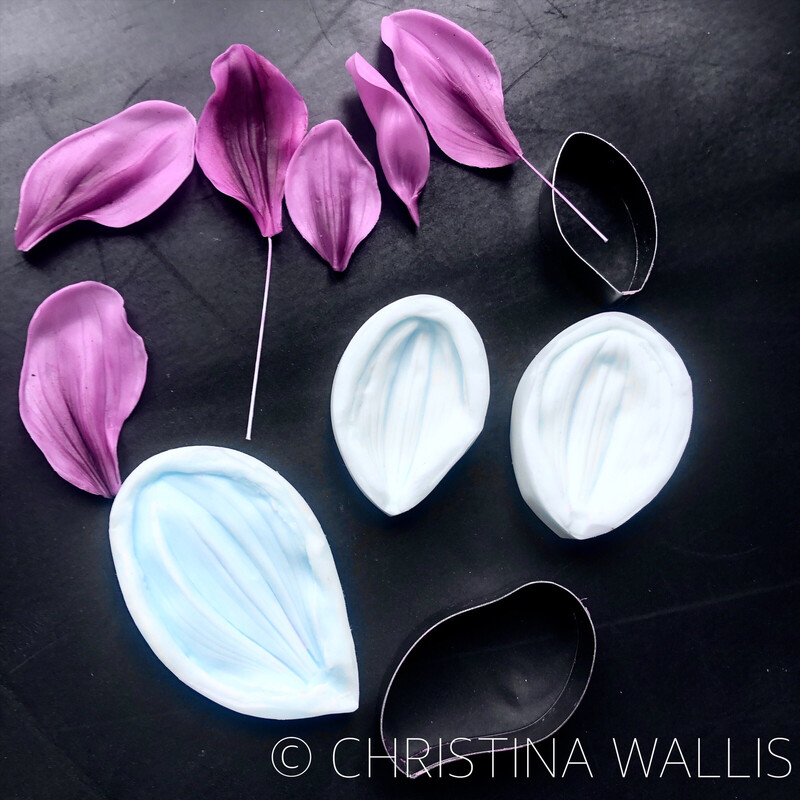 POM POM  DAHLIA Veiner Set + Cutters  (Optional)