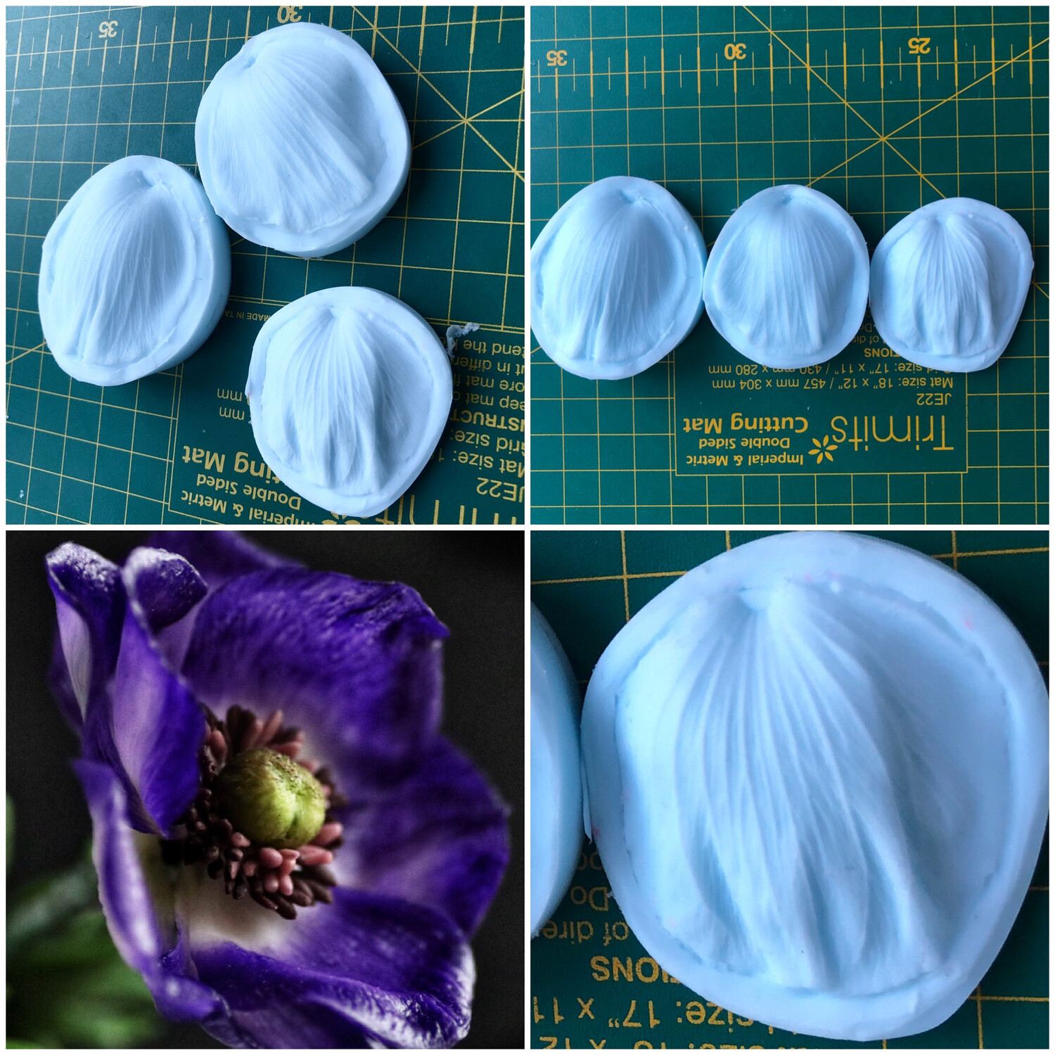 ANEMONE Veiner Set of 3  + 2 Cutters  (Optional)