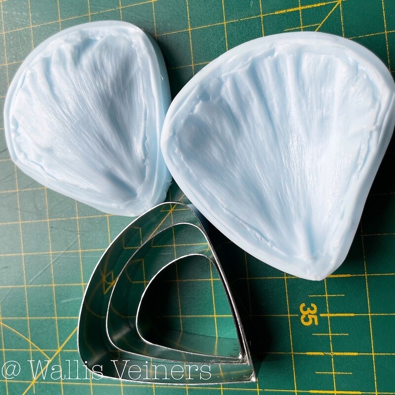 RANUNCULUS Petal Veiner Large + Set of 3 Cutters ( Optional )