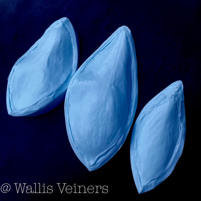 Ruscus Veiners, Set of 3 + 3 x Cutter Set ( Optional )
