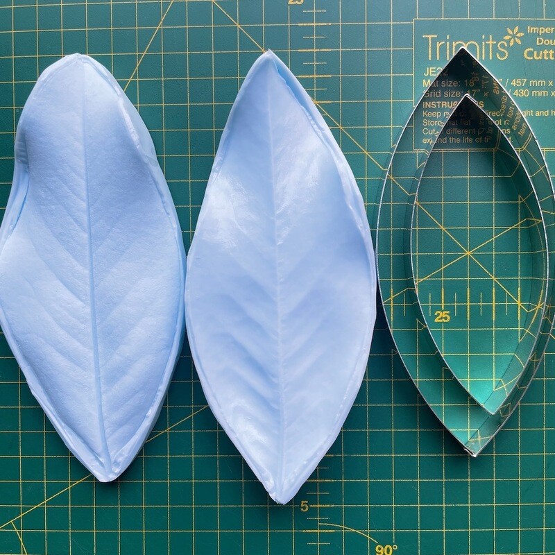MAGNOLIA, Southern LEAF  Veiner XL or M or Set of 2  + Cutter/s, optional