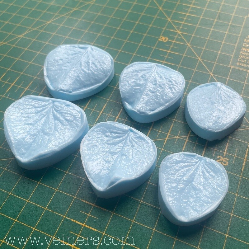 HYDRANGEA Petal, set of 3 + Cutters ( Optional )