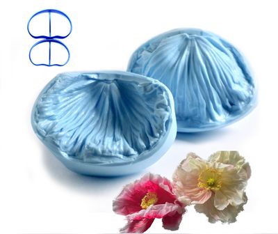 ICELANDIC Poppy Veiner, X Large ( XL ) + Set of 2 Cutters ( Optional)