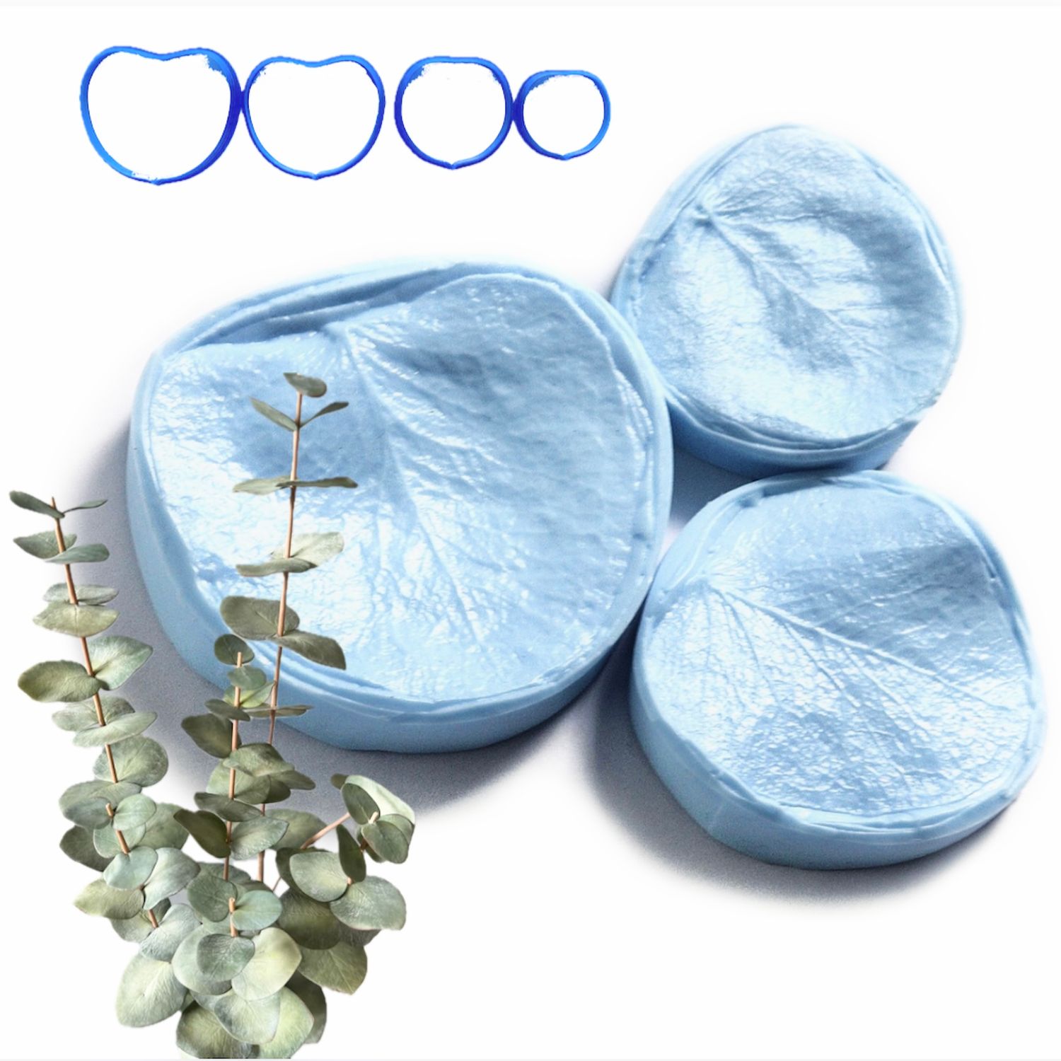 EUCALYPTUS Veiner Set of 3 ( + cutters , optional )