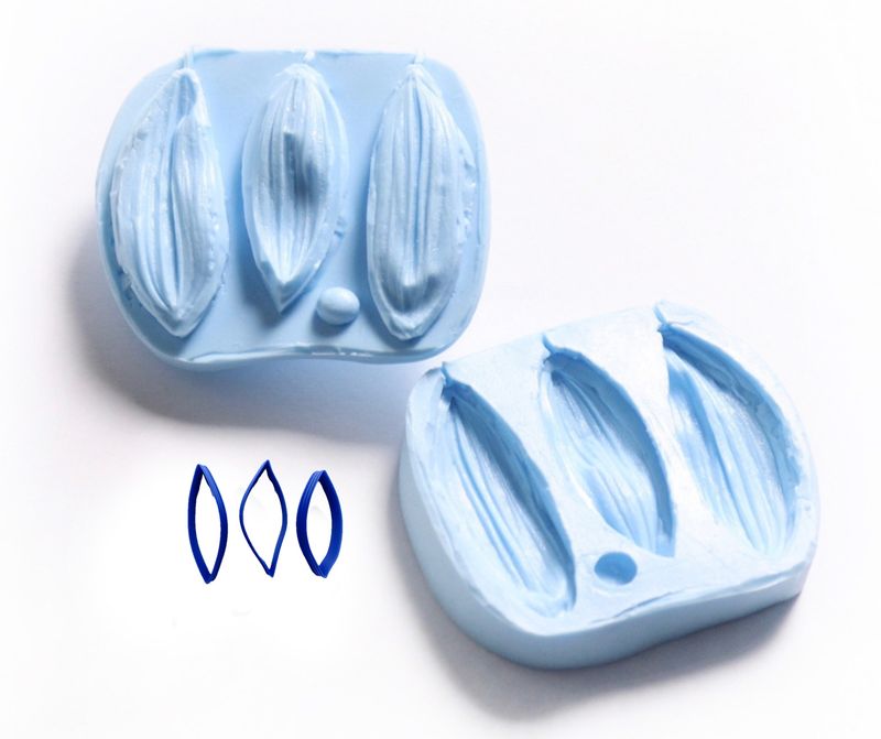 Sunflower Petal Veiners S + Cutters Set ( Optional )