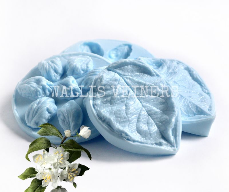 APPLE  Blossom &amp; Apple Leaf VEINER Bundle