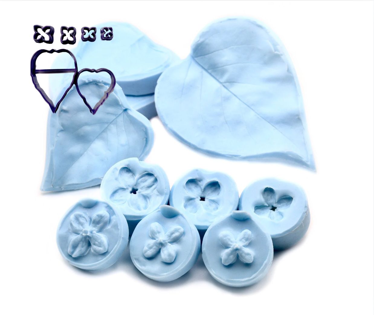 LILAC Bloom / Leaf Veiner + Cutters  (Optional)