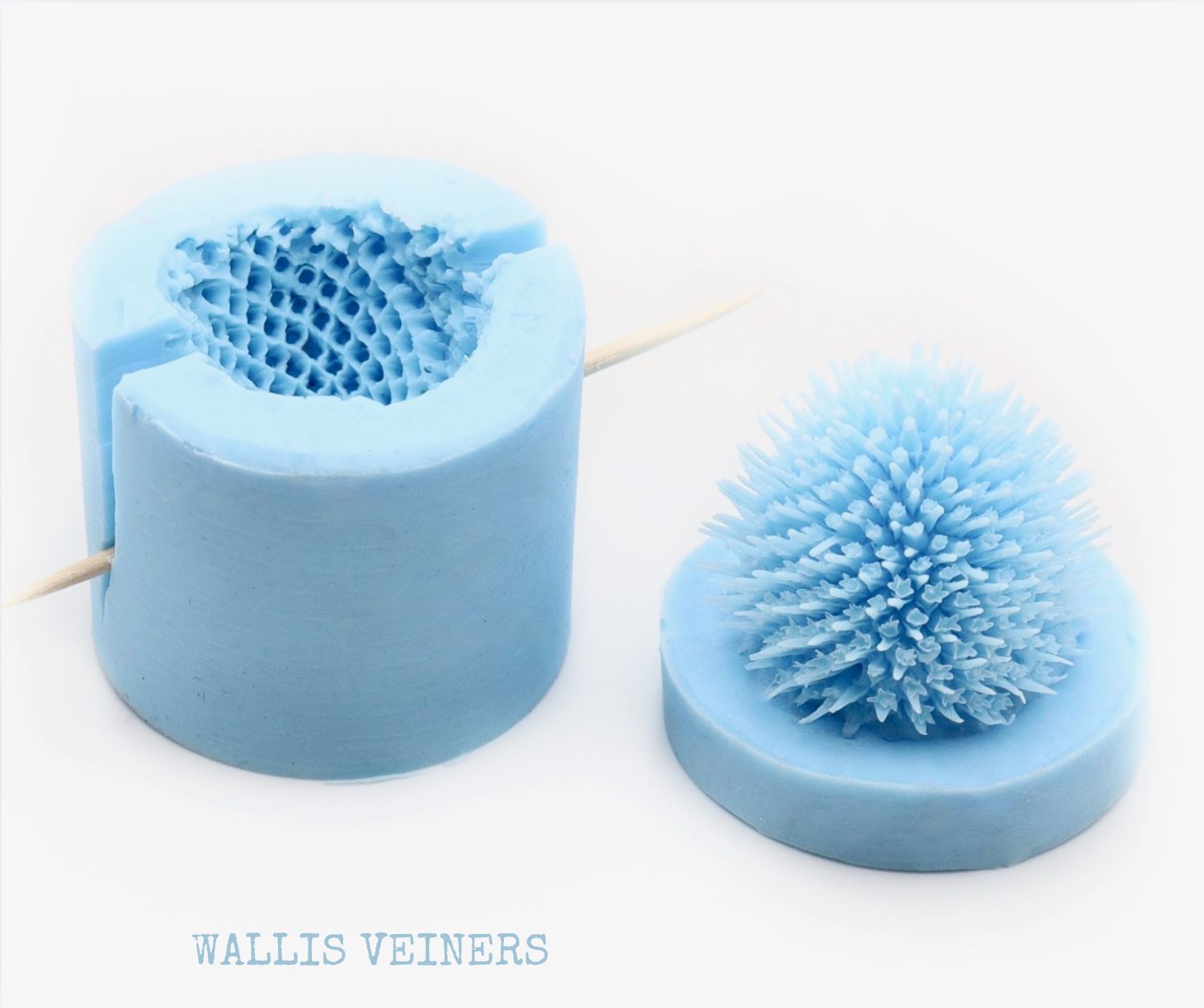 ENANCHEA  mold / veiner set with binding ring +- PETAL Cutters