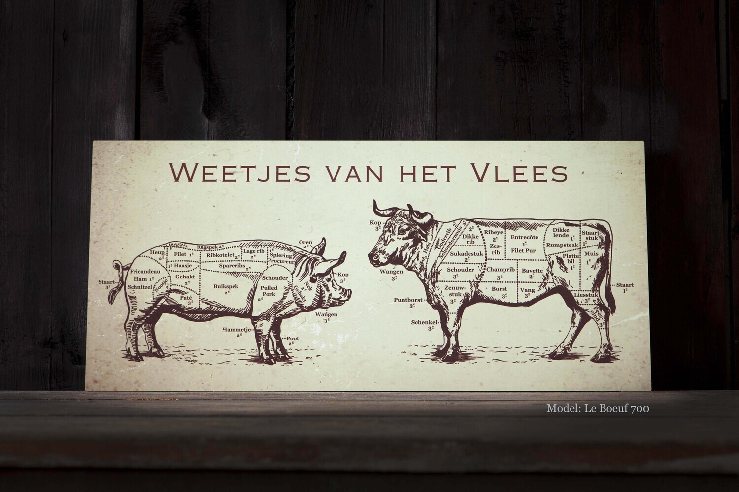 Weetjes van het Vlees Le boeuf &#39;Vlaamse versie&#39;