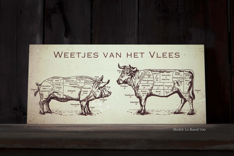 Weetjes van het Vlees Le boeuf 'Vlaamse versie'