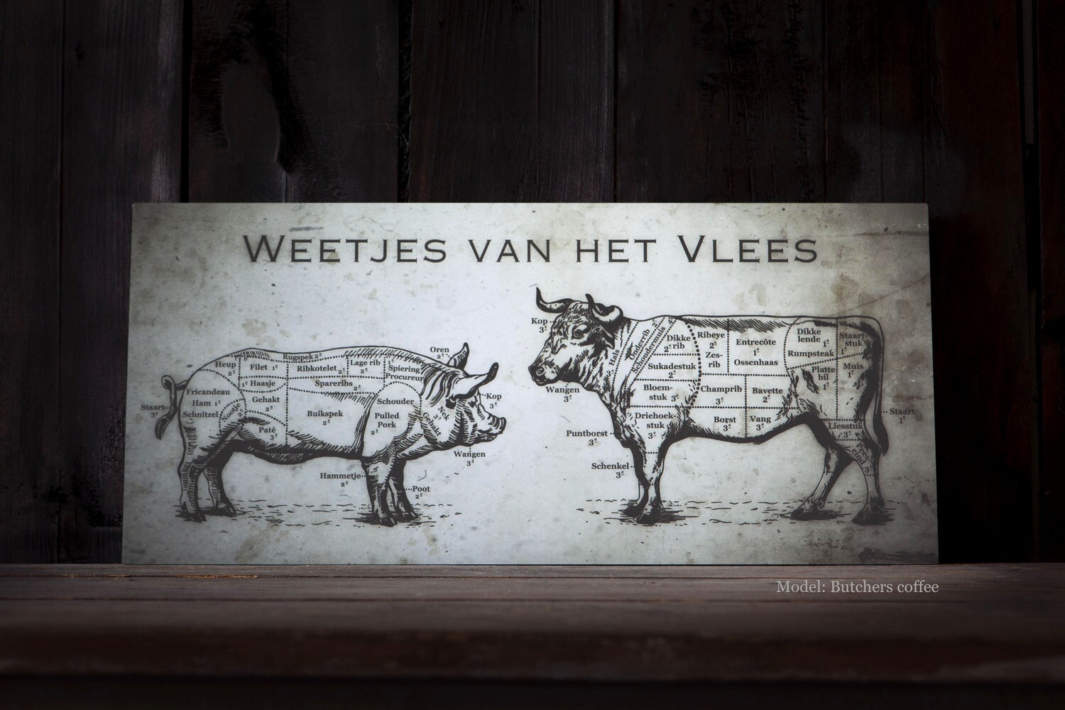 Weetjes van het Vlees Butchers Coffee 'Hollandse versie'
