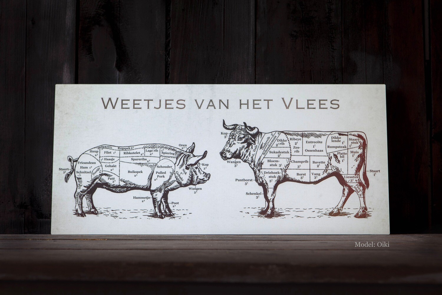 Weetjes van het Vlees Oiki &#39;Hollandse versie&#39;