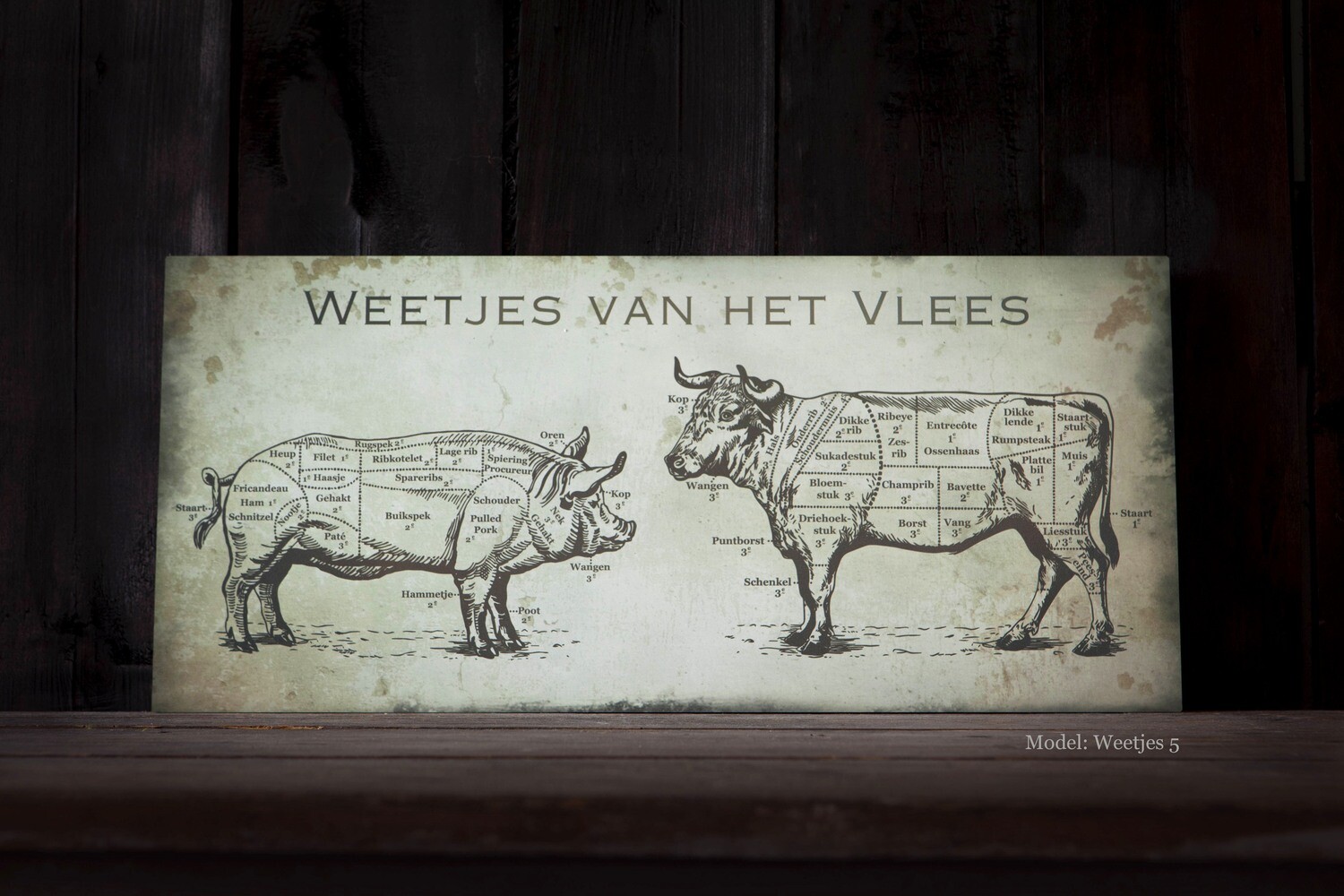 Weetjes van het Vlees Weetjes 5 &#39;Hollandse versie&#39;