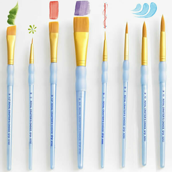 Economy Brush Set of 8