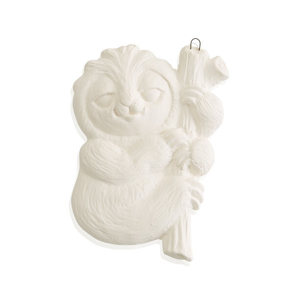 Sloth Flat Ornament