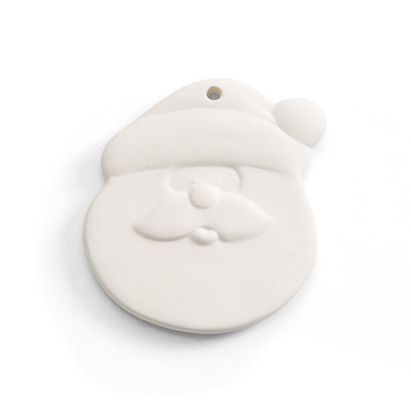 Santa Flat Ornament