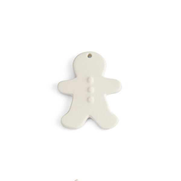 Gingerbread Man Flat Ornament