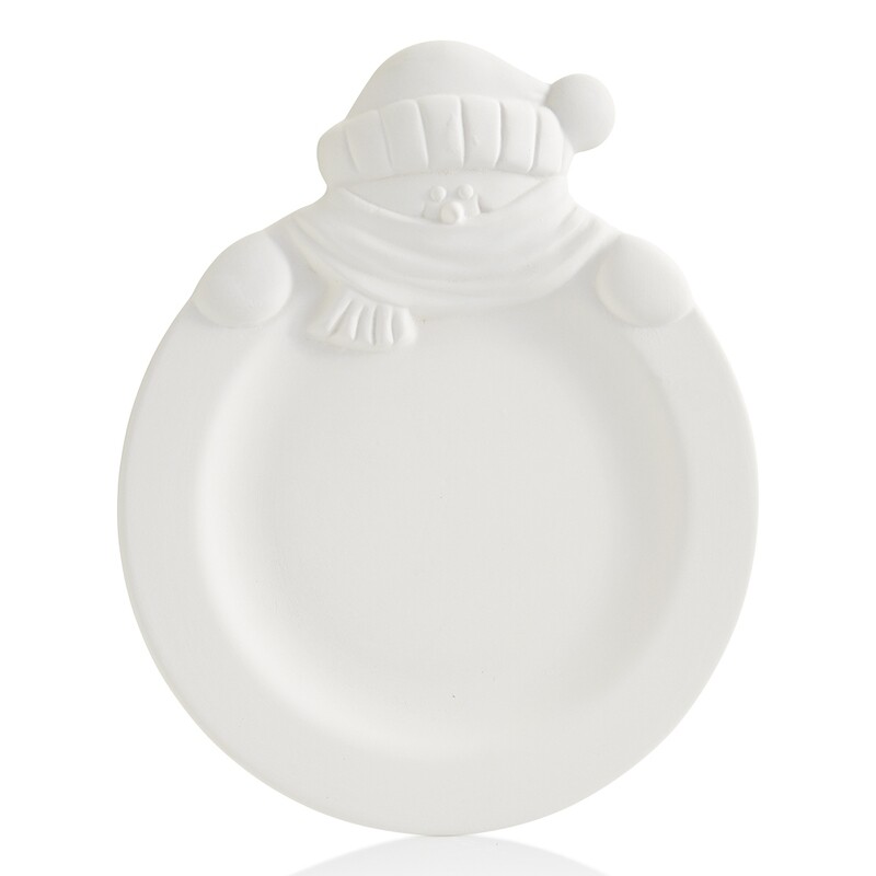 Snowman Rim Plate