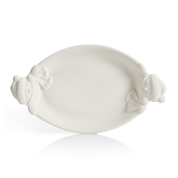 Snowman Platter
