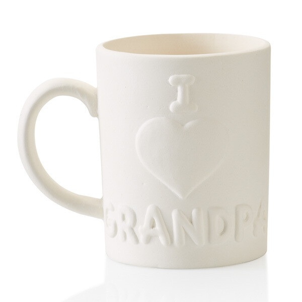 I Love Grandpa Mug