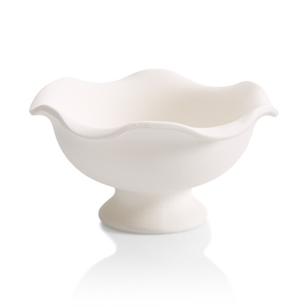 Footed Ruffled Ice Cream Bowl