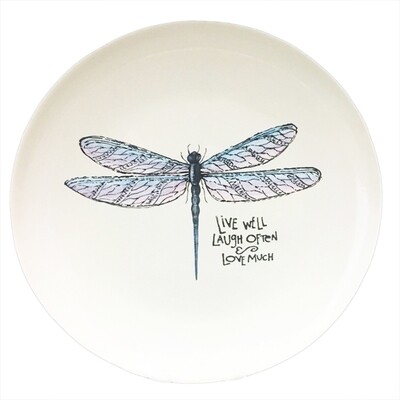 Dragonfly Plate with Project Guide & Paint Kit