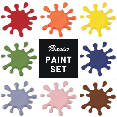Basic Paint Set (8 Colors)