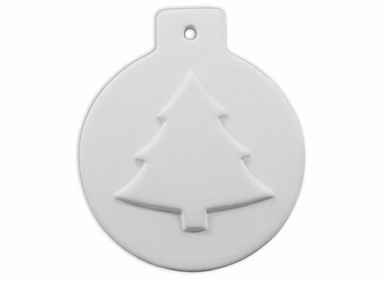 Flat Ball Christmas Tree Ornament