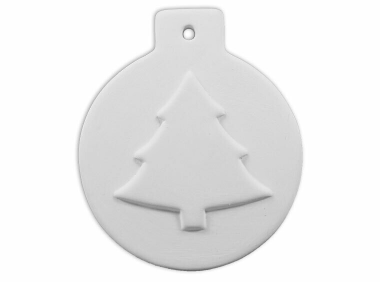 Flat Ball Christmas Tree Ornament