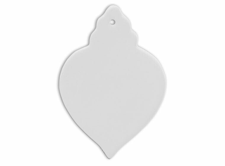 Big Flat Fancy Ornament