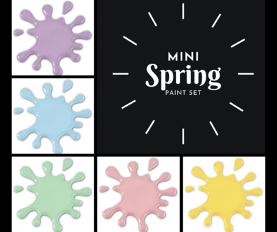 MINI "Spring" Paint Set (5 Colors)