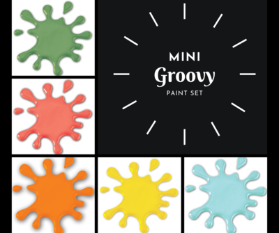 MINI "Groovy" Paint Set (5 Colors)