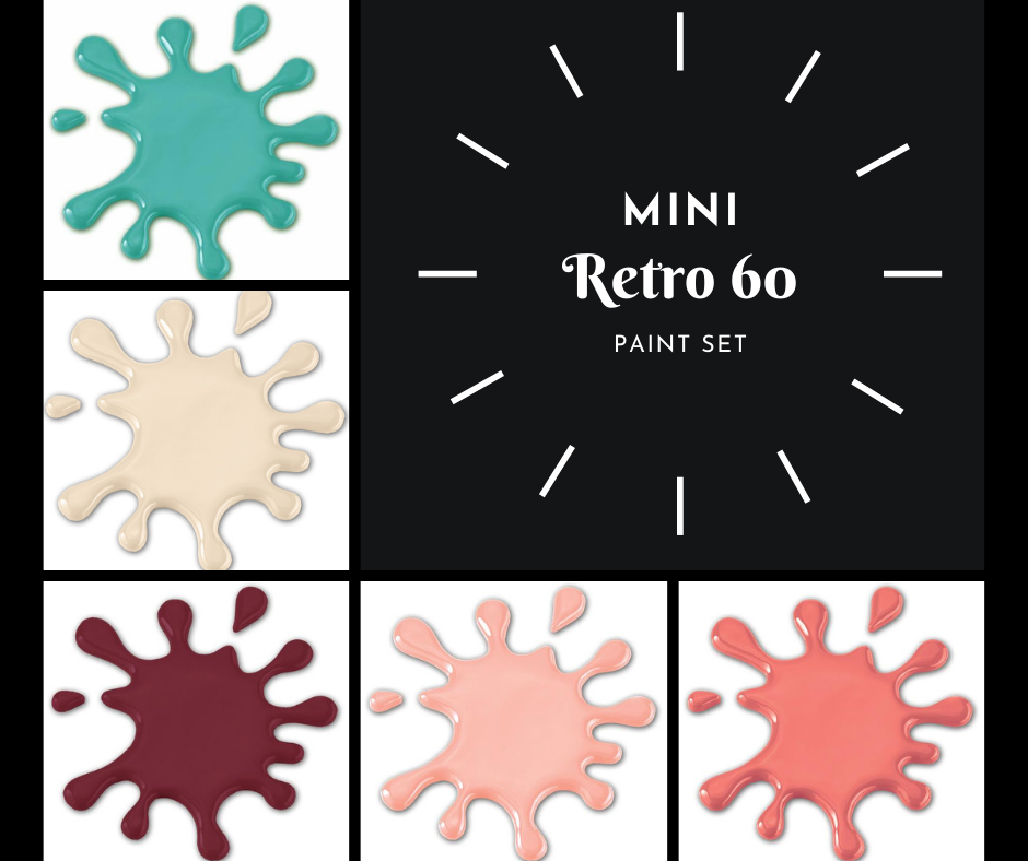 Mini "Retro 60" Paint Set (5 Colors)