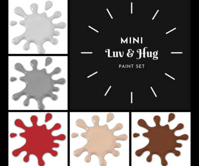Mini "Luv & Hugs" Paint Set (5 Colors)