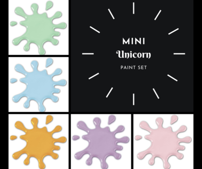 Mini "Unicorn" Paint Set (5 Colors)
