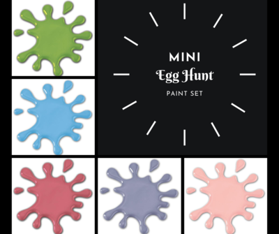 Mini "Egg Hunt" Paint Set (5 Colors)