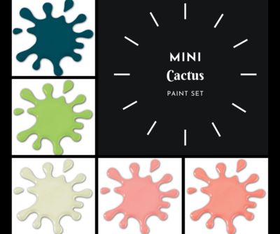 Mini "Cactus" Paint Set (5 Colors)